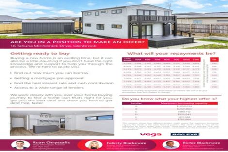 Photo of property in 16 Tahuna Minhinnick Drive, Glenbrook, 2681