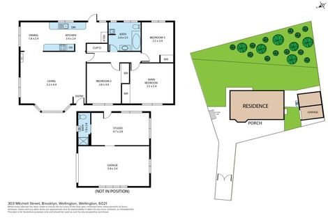 Photo of property in 303 Mitchell Street, Brooklyn, Wellington, 6021