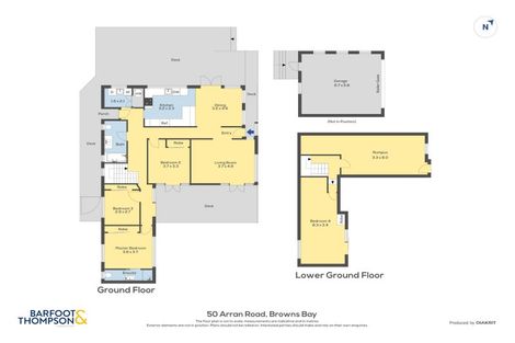 Photo of property in 50 Arran Road, Browns Bay, Auckland, 0630