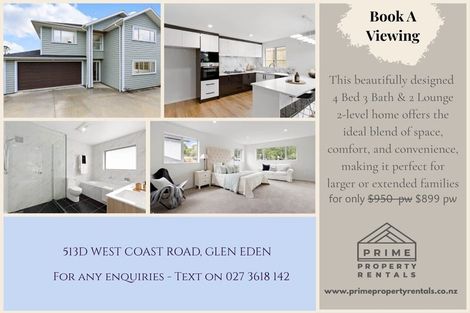 Photo of property in 513d West Coast Road, Glen Eden, Auckland, 0602