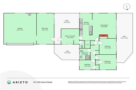 Photo of property in 306 Oneriri Road, Kaiwaka, 0573