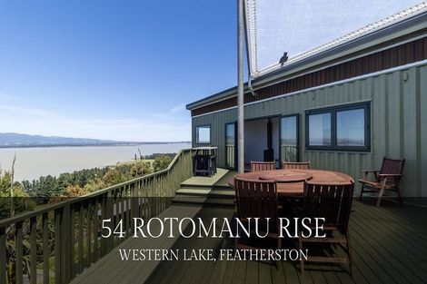 Photo of property in 54 Rotomanu Rise, Western Lake, Featherston, 5773