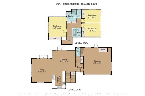 Photo of property in 36a Tirimoana Road, Te Atatu South, Auckland, 0602