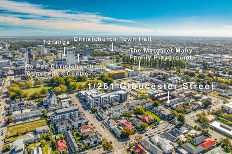 Photo of property in 1/261 Gloucester Street, Christchurch Central, Christchurch, 8011