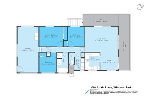 Photo of property in 2/18 Altair Place, Windsor Park, Auckland, 0632