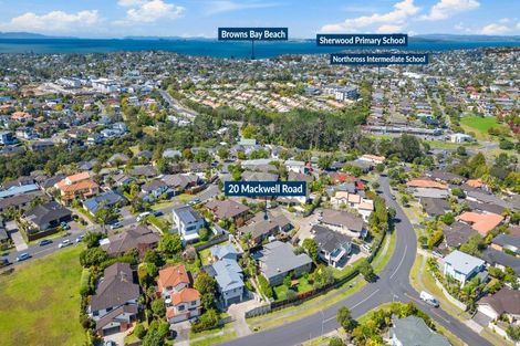 Photo of property in 20 Mackwell Road, Fairview Heights, Auckland, 0632