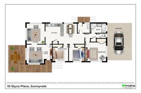 Photo of property in 10 Styca Place, Sunnyvale, Auckland, 0612