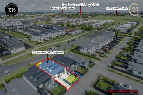 Photo of property in 107 Battalion Drive, Papakura, 2110