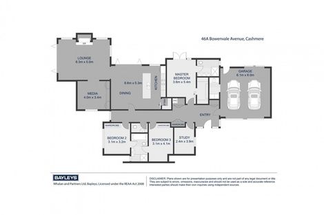 Photo of property in 46a Bowenvale Avenue, Cashmere, Christchurch, 8022