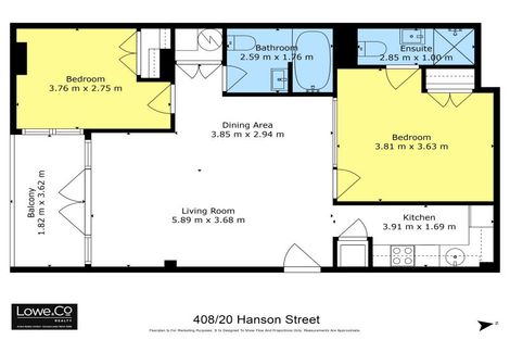 Photo of property in Vespa Apartments, 408/20 Hanson Street, Mount Cook, Wellington, 6021