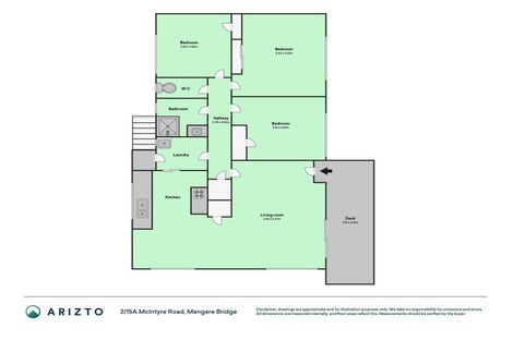 Photo of property in 2/15a Mcintyre Road, Mangere Bridge, Auckland, 2022