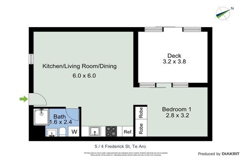 Photo of property in First House Apartments, 5/4 Frederick Street, Te Aro, Wellington, 6011