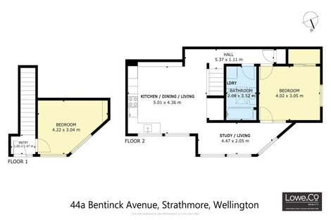 Photo of property in 44a Bentinck Avenue, Strathmore Park, Wellington, 6022