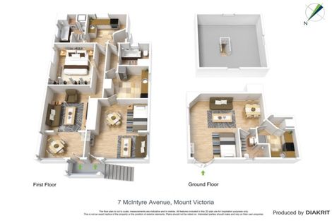 Photo of property in 7 Mcintyre Avenue, Mount Victoria, Wellington, 6011