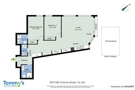 Photo of property in Vsp South, 807/166 Victoria Street, Te Aro, Wellington, 6011