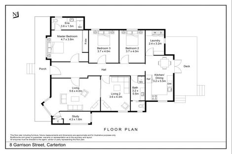 Photo of property in 8 Garrison Street, Carterton, 5713