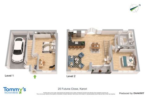 Photo of property in 25 Futuna Close, Karori, Wellington, 6012