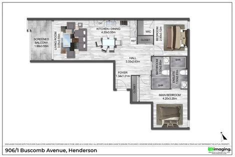 Photo of property in 906/1 Buscomb Avenue, Henderson, Auckland, 0610