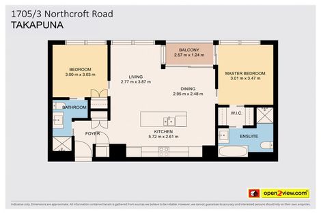 Photo of property in Sentinel Apartments, 1705/3 Northcroft Street, Takapuna, Auckland, 0622