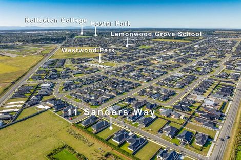 Photo of property in 11 Sanders Way, Rolleston, 7614