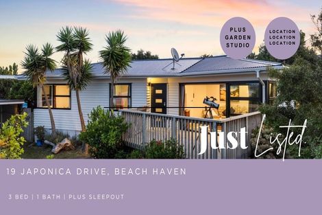 Photo of property in 19 Japonica Drive, Beach Haven, Auckland, 0626