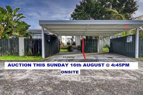 Photo of property in 4/3 Colonel Nixon Street, Onehunga, Auckland, 1061