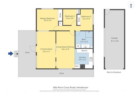 Photo of property in 66a Parrs Cross Road, Henderson, Auckland, 0612