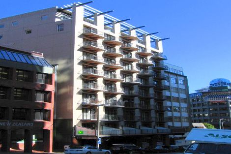 Photo of property in Atrium Towers, 6a/154 The Terrace, Wellington Central, Wellington, 6011