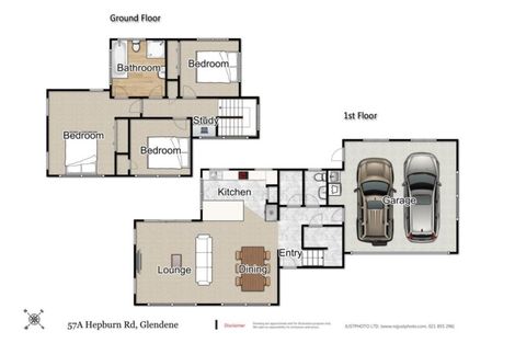 Photo of property in 57a Hepburn Road, Glendene, Auckland, 0602