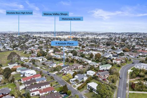 Photo of property in 9 Keldale Place, Forrest Hill, Auckland, 0620