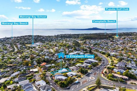 Photo of property in 1 Elizabeth Place, Mairangi Bay, Auckland, 0630