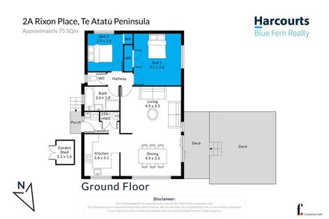 Photo of property in 2a Rixon Place, Te Atatu Peninsula, Auckland, 0610