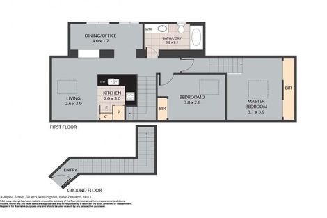 Photo of property in Courtenay Mews Apartments, 19/14 Alpha Street, Te Aro, Wellington, 6011