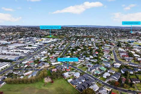 Photo of property in 37 Bruce Road, Glenfield, Auckland, 0629