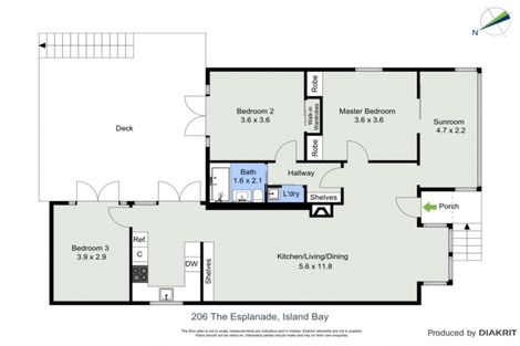 Photo of property in 206 The Esplanade, Island Bay, Wellington, 6023