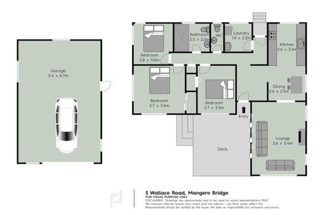 Photo of property in 5 Wallace Road, Mangere Bridge, Auckland, 2022