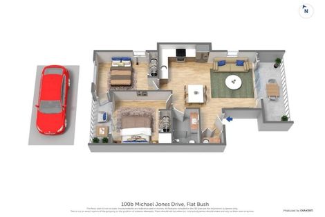 Photo of property in 100b Michael Jones Drive, Flat Bush, Auckland, 2019