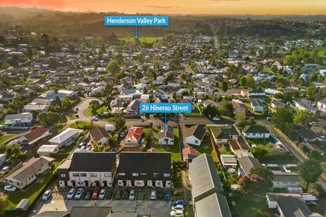 Photo of property in 26 Hinerau Street, Henderson, Auckland, 0612