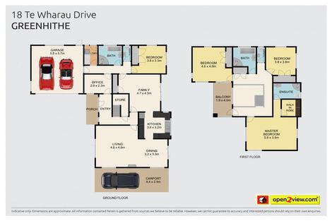 Photo of property in 18 Te Wharau Drive, Greenhithe, Auckland, 0632