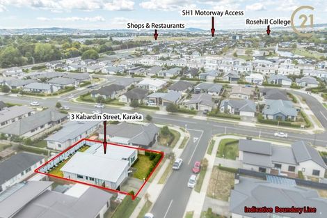 Photo of property in 3 Kabardin Street, Karaka, Papakura, 2113