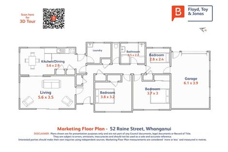 Photo of property in 52 Raine Street, Whanganui East, Whanganui, 4500