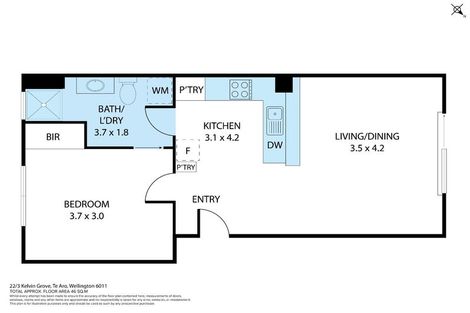 Photo of property in 22/3 Kelvin Grove, Te Aro, Wellington, 6011