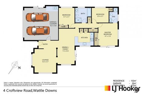 Photo of property in 4 Croftview Road, Wattle Downs, Auckland, 2103