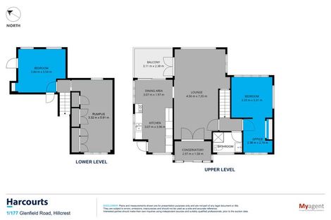 Photo of property in 1/177 Glenfield Road, Hillcrest, Auckland, 0627