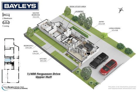 Photo of property in 1/400 Fergusson Drive, Heretaunga, Upper Hutt, 5018