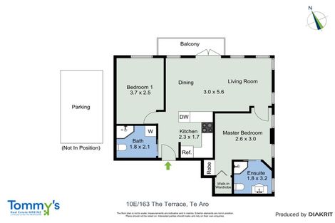 Photo of property in Terrace Heights Apartments, 10e/163 The Terrace, Wellington Central, Wellington, 6011