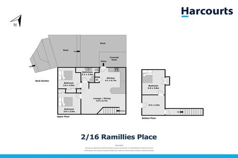 Photo of property in 2/16 Ramillies Place, Glenfield, Auckland, 0629