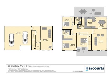 Photo of property in 59 Chelsea View Drive, Chatswood, Auckland, 0626