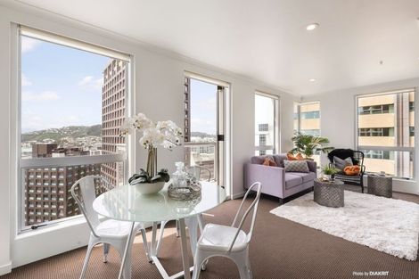 Photo of property in Terrace Heights Apartments, 12e/163 The Terrace, Wellington Central, Wellington, 6011