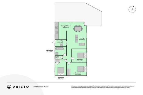 Photo of property in 38b Willow Place, Aramoho, Whanganui, 4500